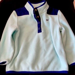 Vineyard vines fleece pullover size 4T